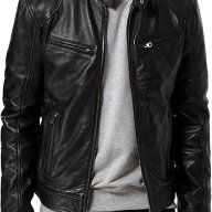 Hoodedleatherjacket